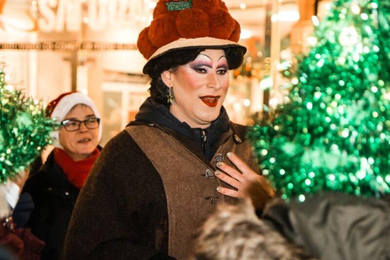 Freiburg: Christmas Drag Show Walk with Betty BBQ - Key Points