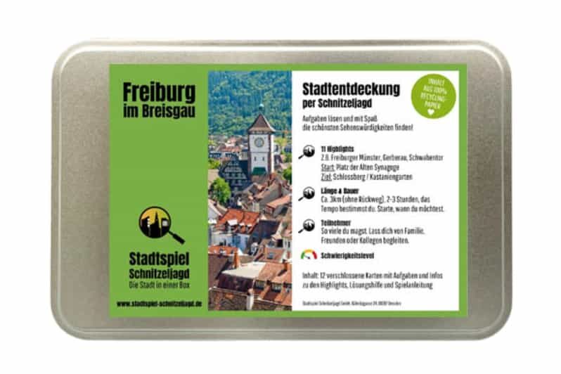Freiburg im Breisgau: Scavenger Hunt Self-Guided Tour - An In-Depth Look at the Freiburg Scavenger Hunt Experience
