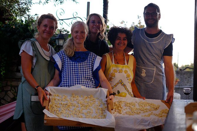 Fresh pasta and dinner in my biogarden - A Closer Look at the Itinerary