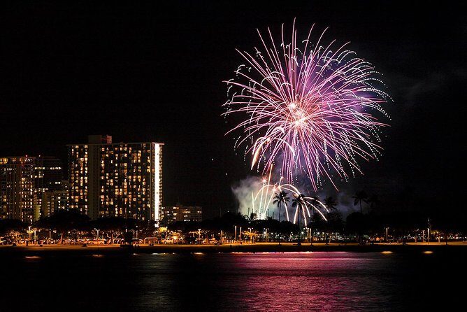 Friday Night Waikiki Fireworks Sail - Key Points