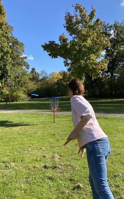 Frisbee golf / disc golf: Fun and games in a beautiful park in Leipzig - Key Points