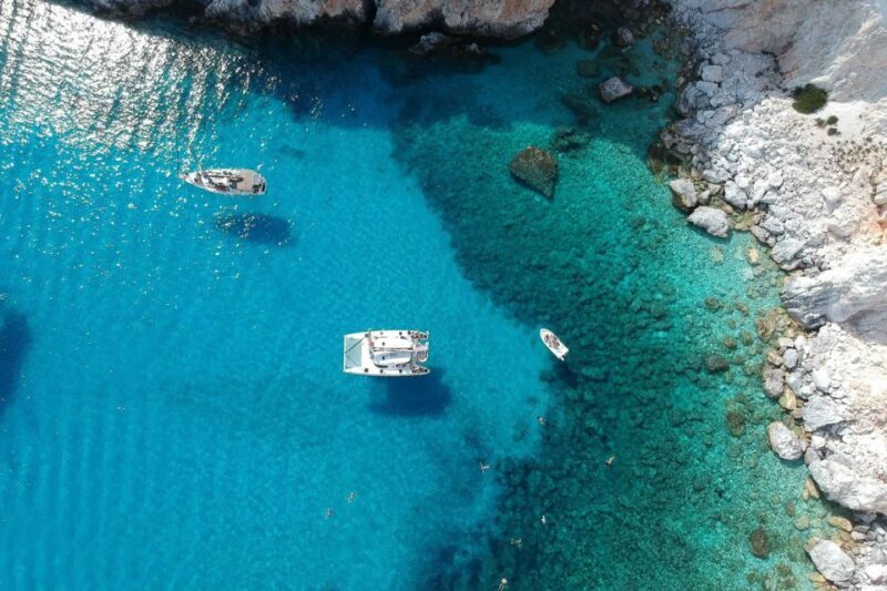 From Adamas: Milos and Poliegos Catamaran Cruise with Lunch - The Real Value of the Experience