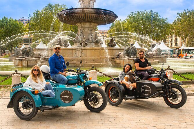 From Aix-en-Provence: 1-Hour Scenic Sidecar Tour on Cézanne Road - Key Points