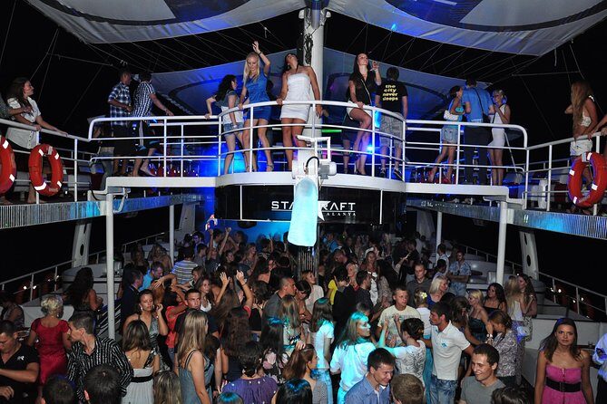 From Alanya & Side: Transfer to the Night Disco Boat Tour - FAQ