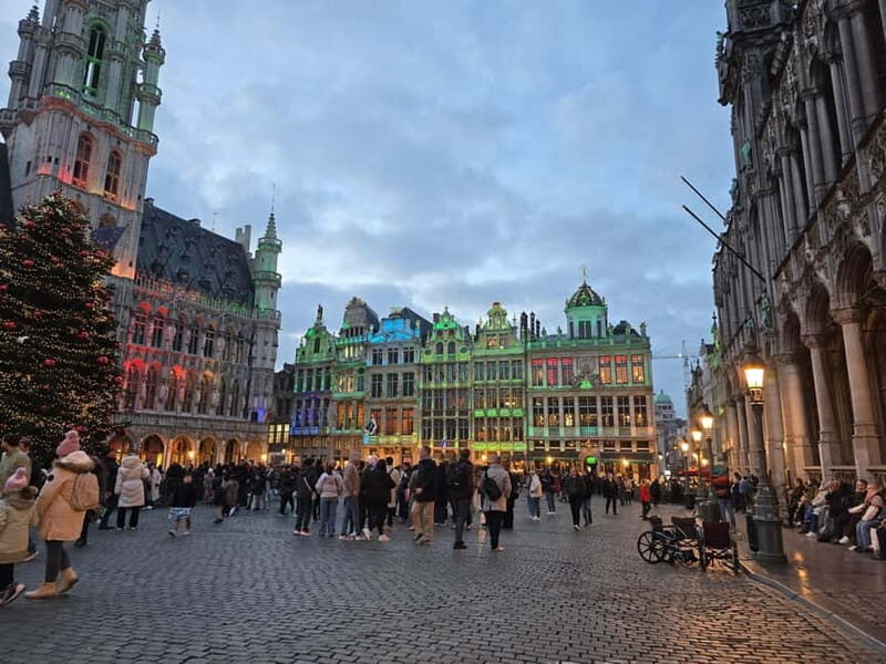 From Amsterdam: Private Christmas Brussels  Stories & VR - Key Points