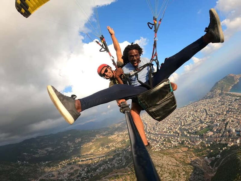 From Antalya: Paragliding Experience w/ Opt. Human Slingshot - Key Points