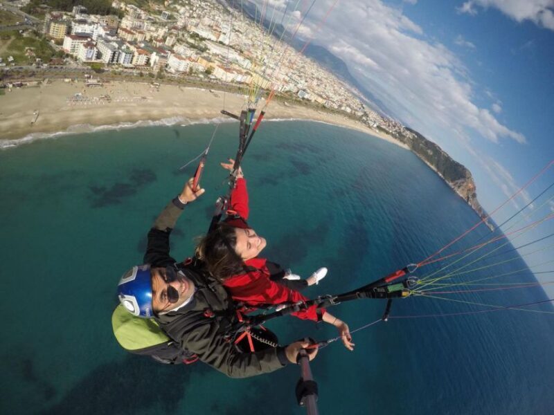 From Antalya/Side: Tandem Paragliding in Alanya - Key Points