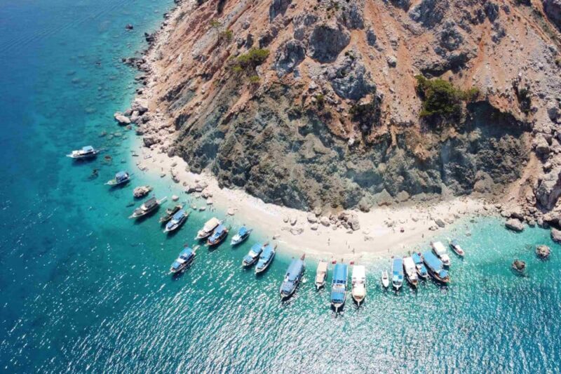 From Antalya: Suluada Island Boat Trip with Lunch - How does the itinerary unfold?