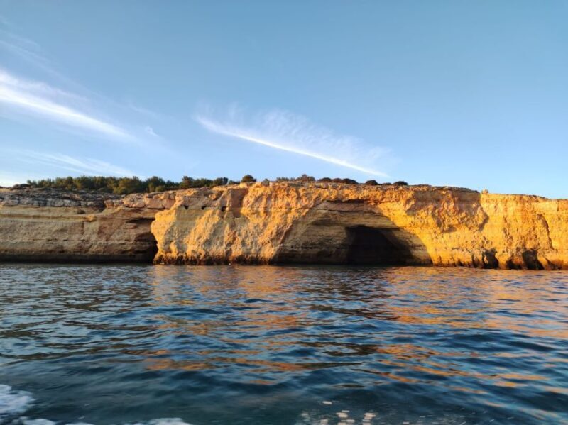 From Armação de Pêra: Sunset Benagil Caves Boat Tour - Key Points