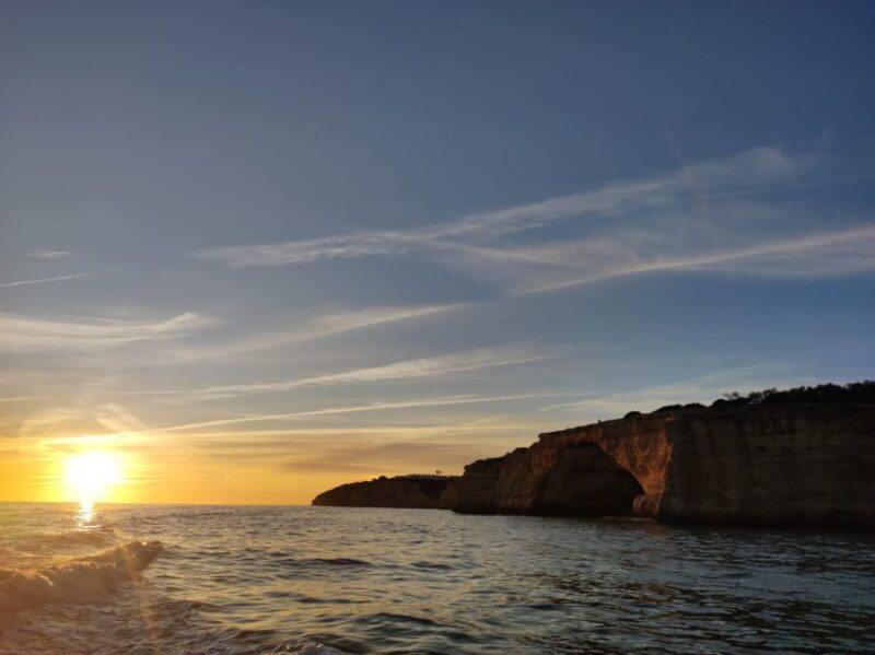 From Armação de Pêra: Sunset Benagil Caves Boat Tour - Practical Tips for the Tour