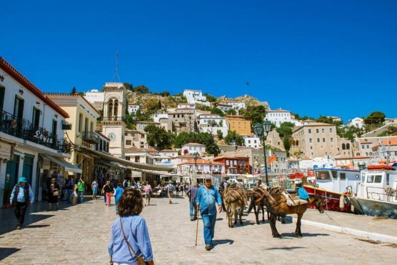 From Athens: Day Cruise to Hydra, Poros & Aegina with Lunch - Poros: Tranquil and Romantic (50 Minutes)