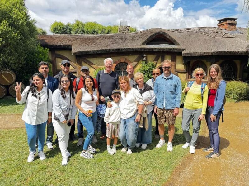 From: Auckland: Rotorua via Hobbiton Tour One Way Tour - How the Tour Works in Practice