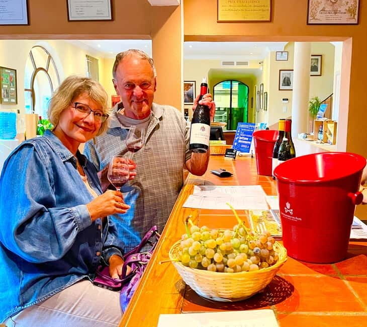 From Avignon: Wine Tour in 3 places inc. Châteauneuf du Pape - Key Points