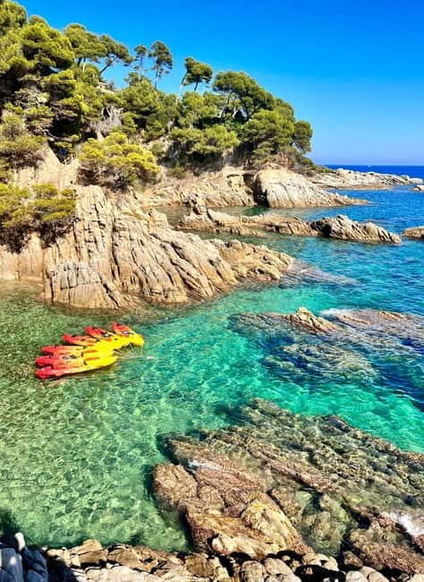 From Barcelona: Costa Brava Kayak & Snorkel Tour with Picnic - Key Points