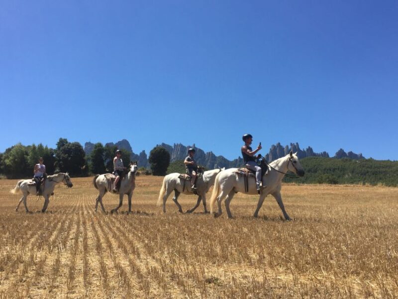 From Barcelona: Horseback Tour in Montserrat National Park - What to Expect from the Tour