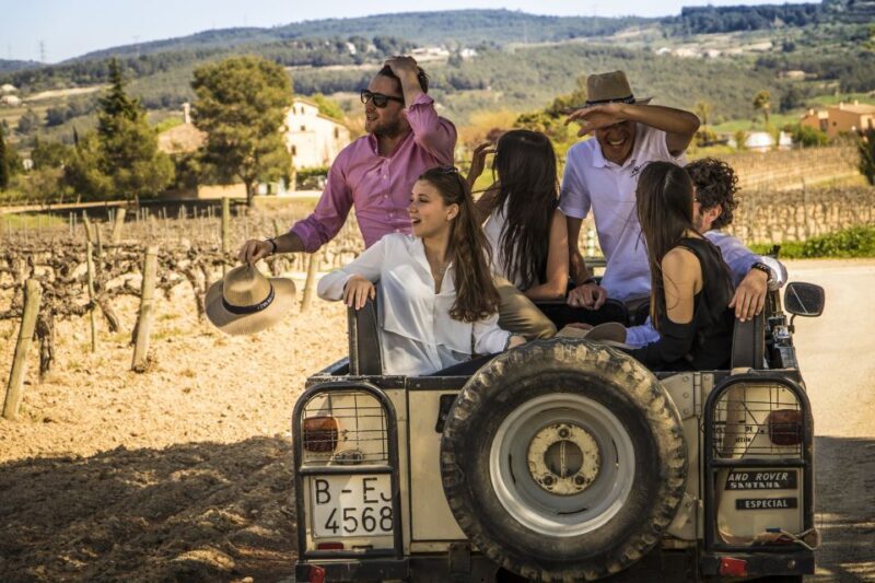 From Barcelona: Penedés Vineyards Tour by 4WD w/Wine & Cava - The Value of the Experience