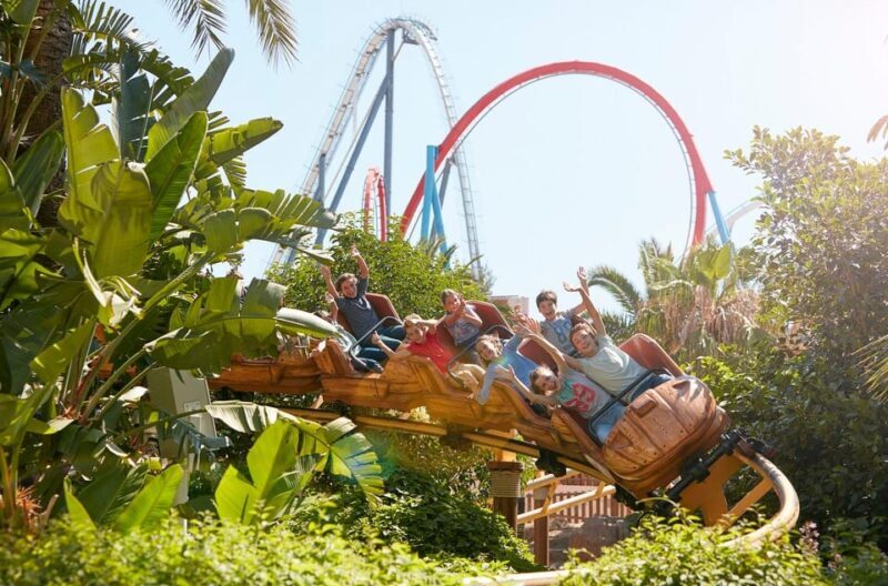 From Barcelona: PortAventura Theme Park Ticket & Transfer - Key Points