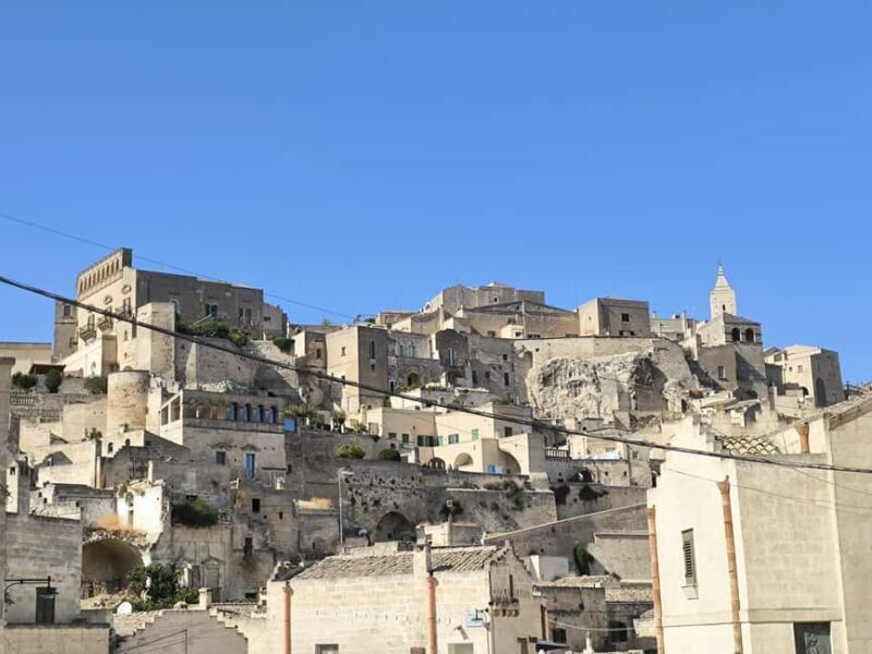 From Bari: Matera Day Trip with Guided Bus Tour - Arrival in Matera and the Guided Tour