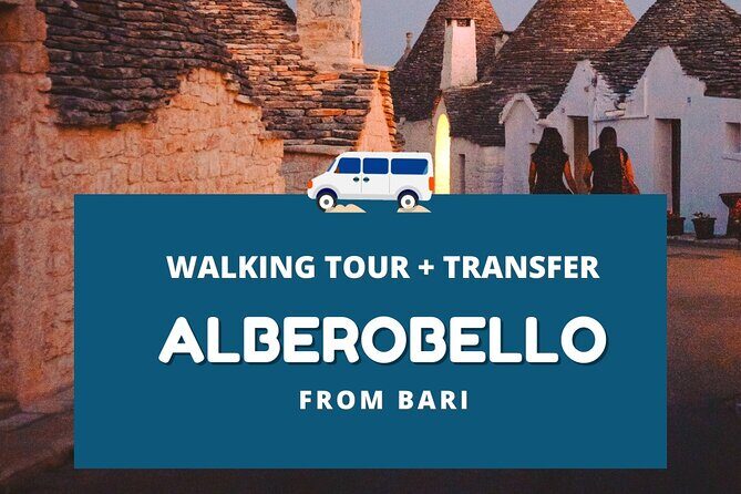 From Bari: Polignano a mare & Alberobello half day trip - Key Points
