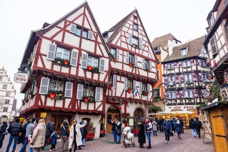 From Basel: Colmar Christmas Market & Wine Tasting Day Tour - Key Points