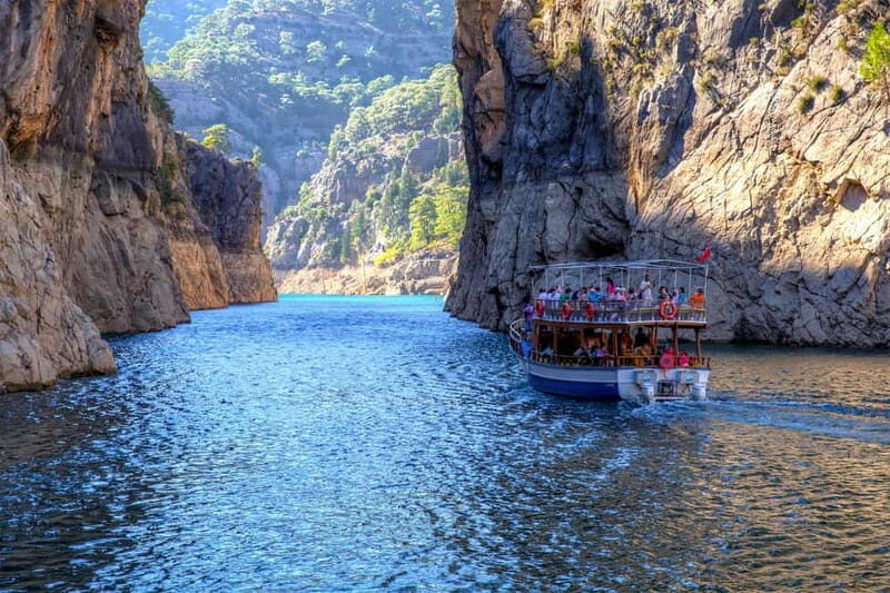 From Belek: Green Canyon Boat Trip with Lunch and Drinks - Key Points