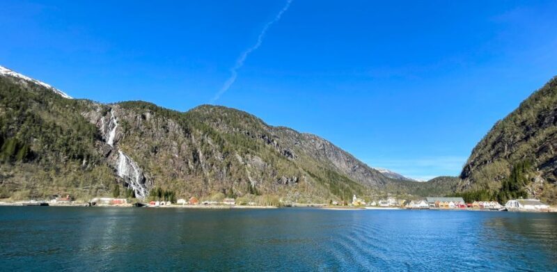 From Bergen: Modalen Private Fjord Cruise with Waterfalls - The Highlights of the Journey