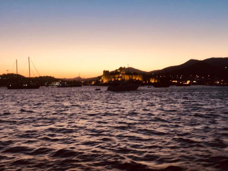 From Bodrum: Private Sunset Boat Tour with Dinner & Swimming - The Waters and Swimming Stops