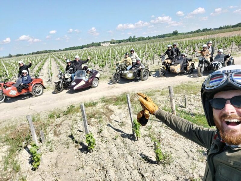 From Bordeaux: Médoc Vineyard and Chateau Tour by Sidecar - Scenic Stops and Photo Opportunities