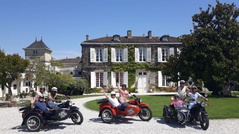 From Bordeaux: Médoc Vineyard and Chateau Tour by Sidecar - Authentic Traveler Experiences