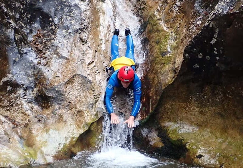 From Bovec: Suec Stream Canyoning in the Soa Valley - An In-Depth Look at the Suec Stream Canyoning Tour