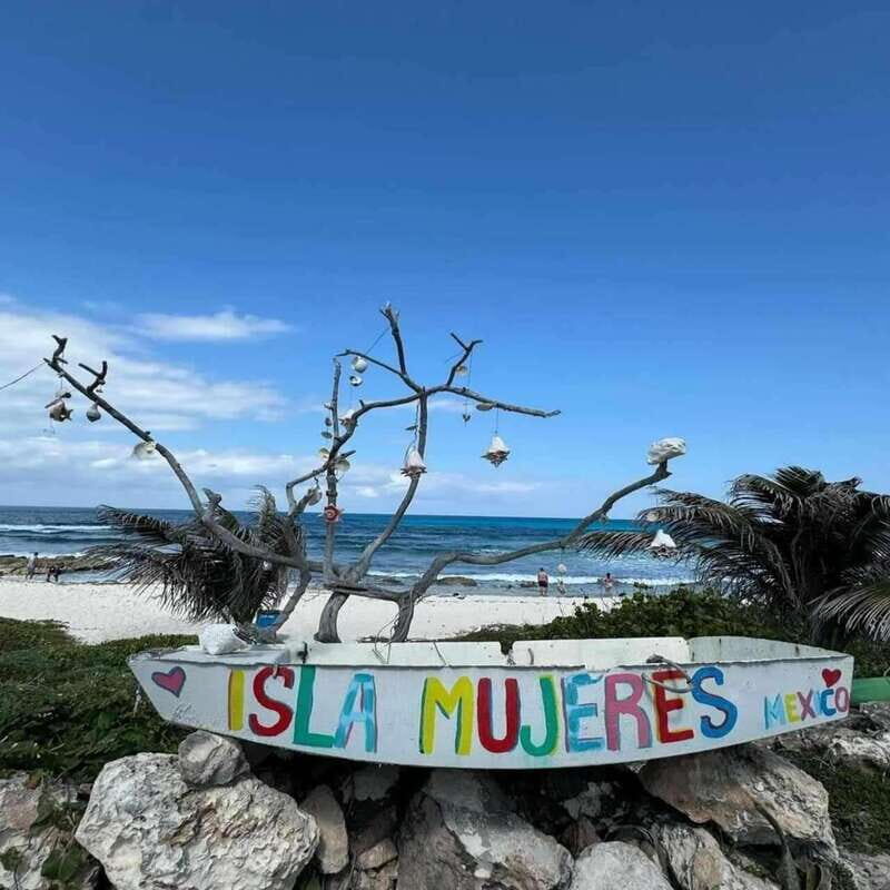 From Cancun: Isla Mujeres by Luxury Catamaran with Drinks - Key Points