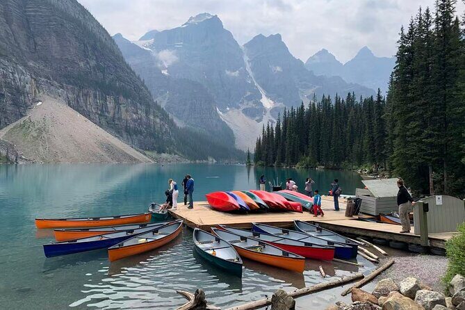 From Canmore Moraine Lake and Lake Louise Sightseeing - Key Points