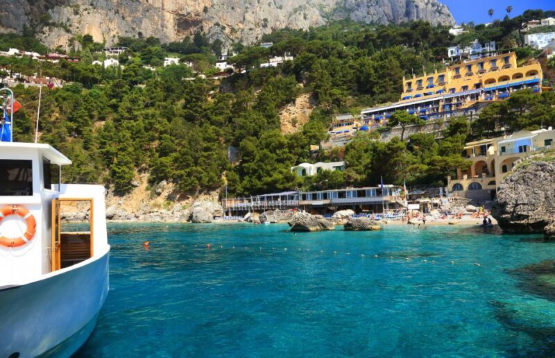 From Capri: Capri Island and Nerano Private Boat Tour - Swimming and Relaxation in the Bay