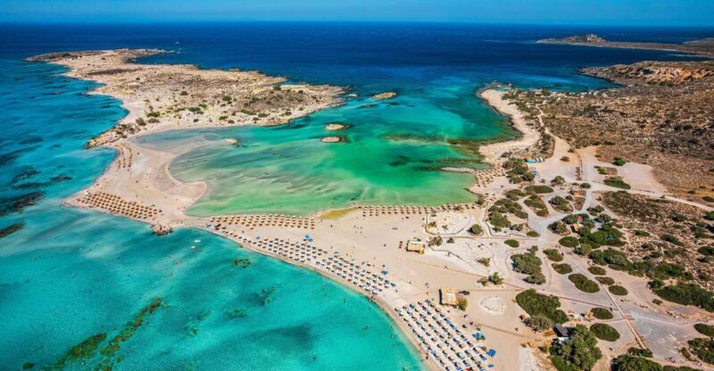 From Chania: Elafonisi & Falasarna Private Tour with snacks - Key Points