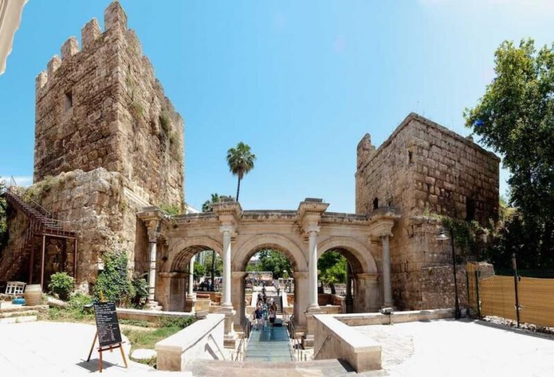 From city of Side: Antalya Old City and Waterfall Day Trip - The Itinerary in Detail