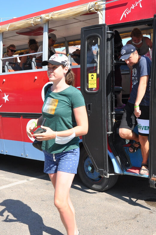 From City of Side: Cabrio Bus Safari & Boat Tour with Lunch - The Drive Through Taurus Mountains and Seleukia