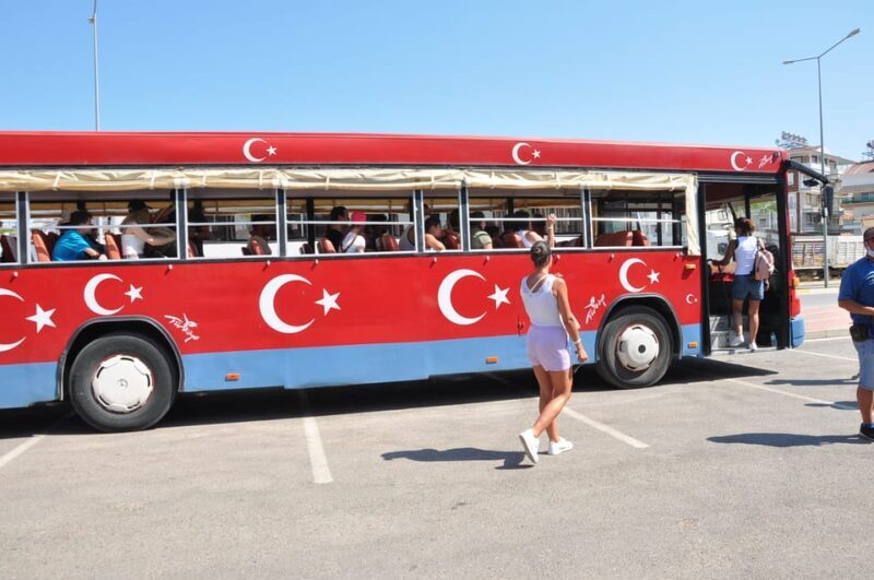 From City of Side: Cabrio Bus Safari & Boat Tour with Lunch - Boat Tour on Green Lake