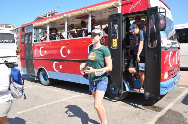 From City of Side: Cabrio Bus Safari & Boat Tour with Lunch - Additional Sights and Market Visits