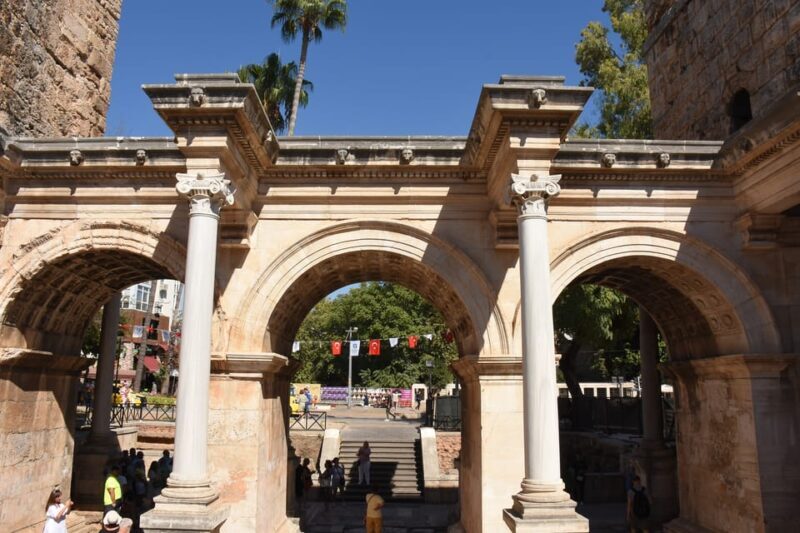 From city of Side: City Tour including Waterfalls - Key Points