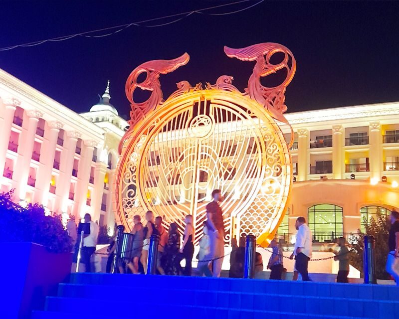 From city of Side Land of Legends Night Show - Key Points