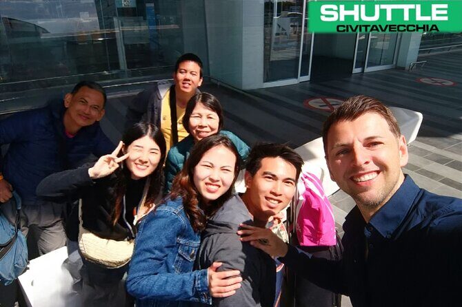 From Civitavecchia Cruise Port to FCO 1-8 People - A Practical and Comfortable Transfer from Civitavecchia to Rome Fiumicino Airport