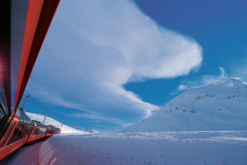 From Como: St. Moritz and Tirano Trip with Bernina Express - Riding the Bernina Express: The Highlight of the Day