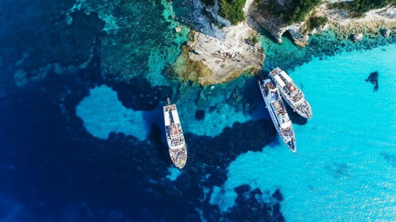 From Corfu: Day Cruise to Paxos, Antipaxos, and Blue Caves - Key Points