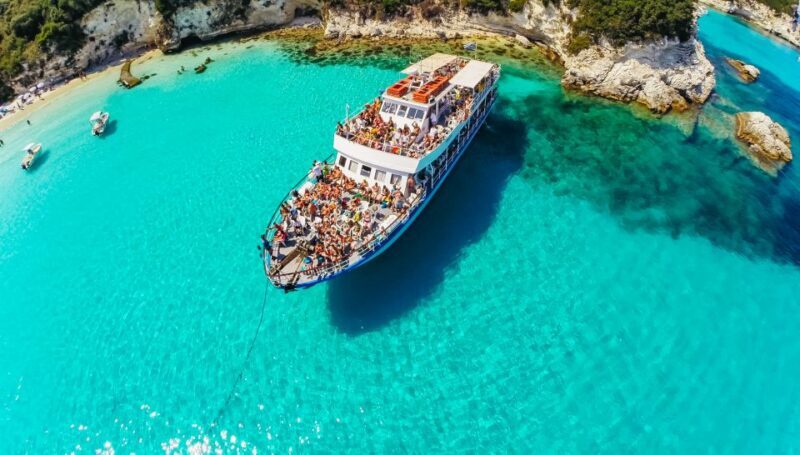 From Corfu: Day Cruise to Paxos, Antipaxos, and Blue Caves - What to Expect from the Cruise