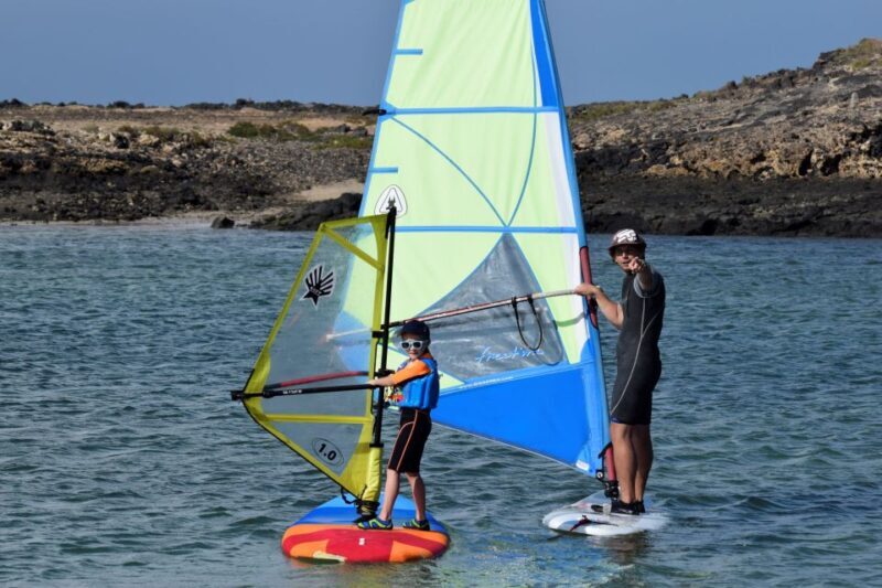 From Corralejo: Small Group Windsurfing Class in El Cotillo - The Views and Experience on the Water