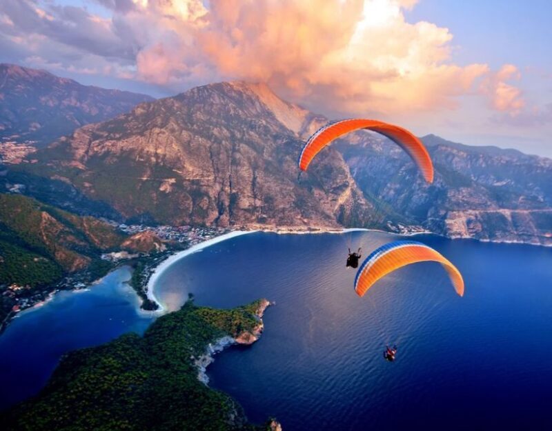 From Dalaman/Sarigerme: Fethiye Tandem Paragliding - Key Points