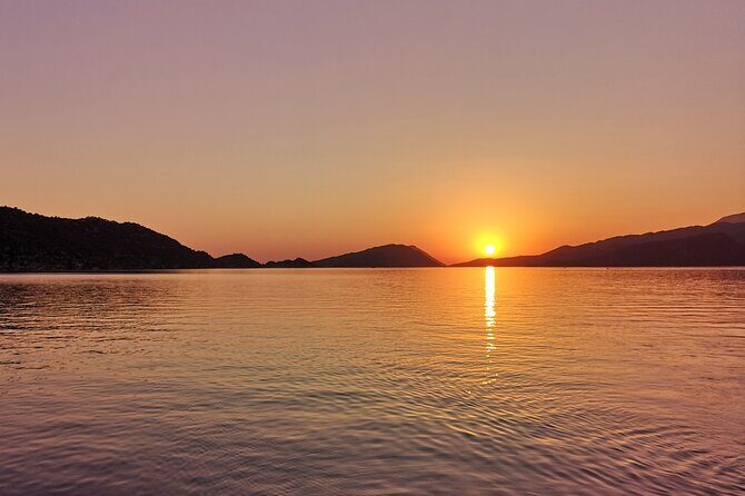From Demre: Sunset Boat Tour to Kekova - Swimming and Relaxing at Burç Bay