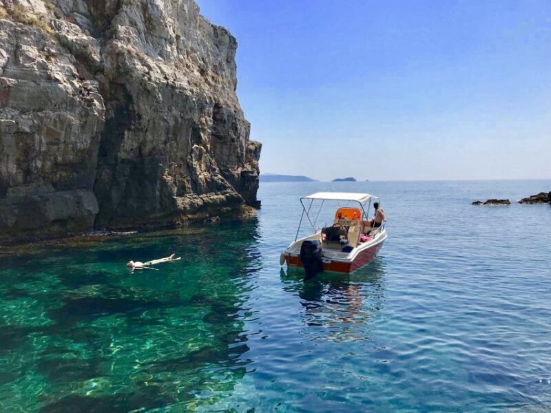 From Dubrovnik: Full-Day Private Boat Tour of Elafiti Island - Free Time on Lopud