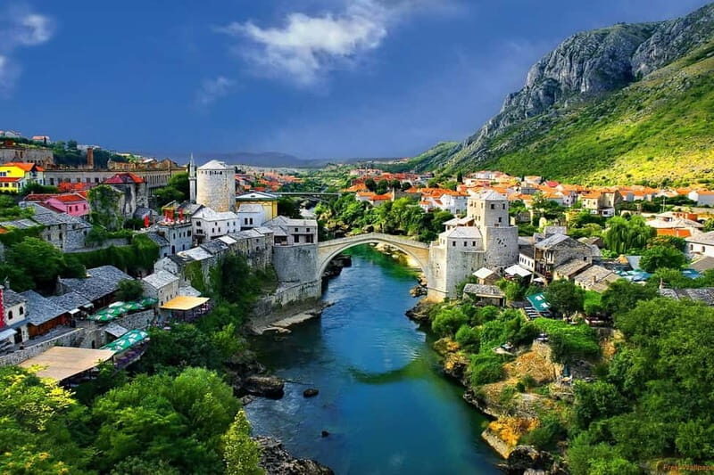 From Dubrovni:Mostar, Kravica Waterfalls, and Kajtaz Tour - Key Points