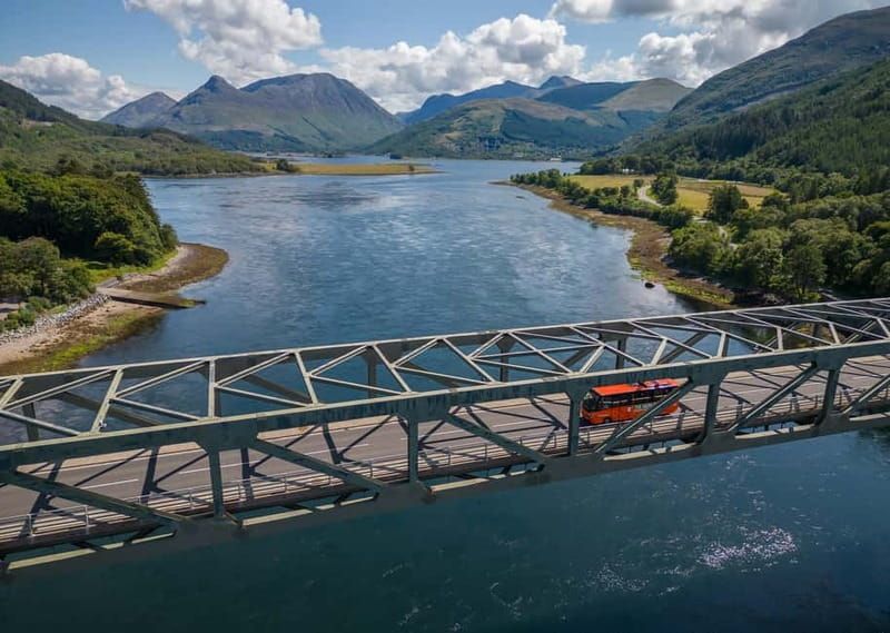 From Edinburgh: Glenfinnan Viaduct, Glencoe & Highlands Tour - Loch Shiel: the Black Lake connection, plus easy walking views